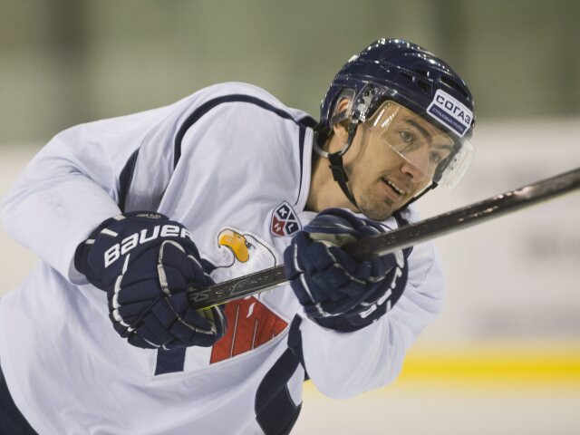 SR Hokej KHL Slovan Šatan tréning návrat BAX