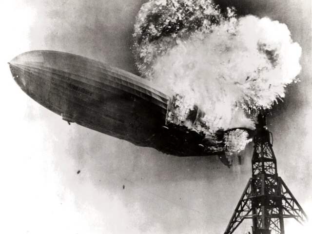 hindenburg, vzducholoď, nemocko