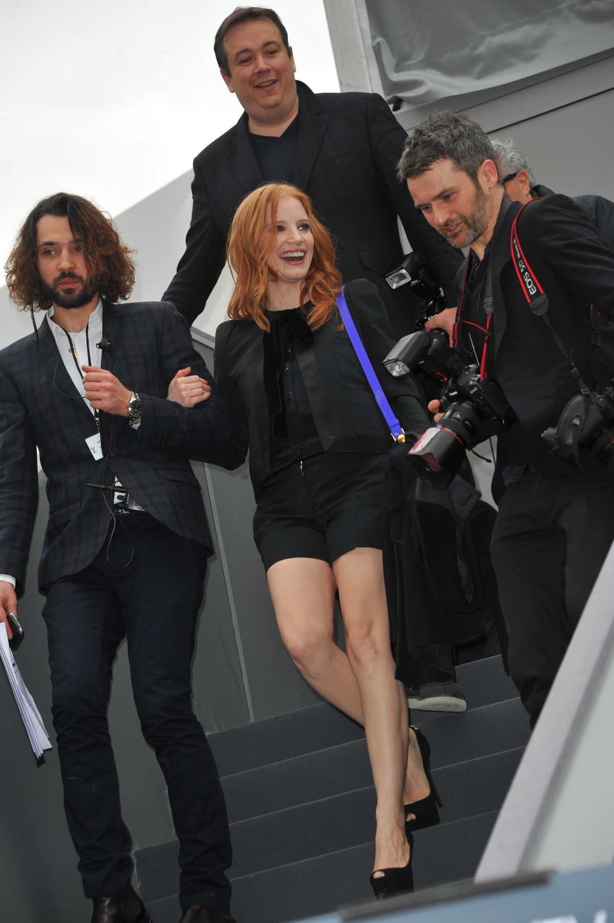 Louis Vuitton - jeseň-zima 2013 - Paríž - Jessica Chastain