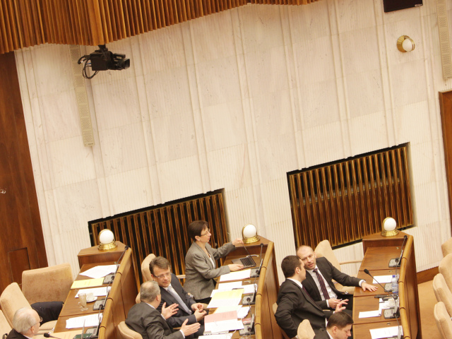 parlament, kamery,