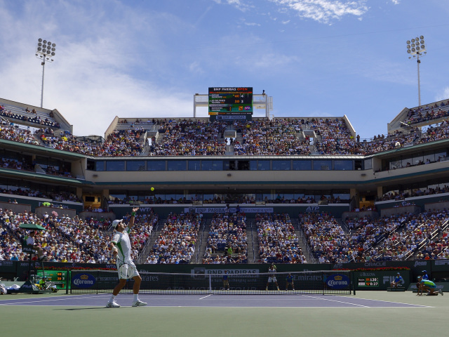 Djokovič, Tsonga, Indian Wells