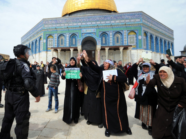 palestína, ženy, al-aksá, jeruzalém