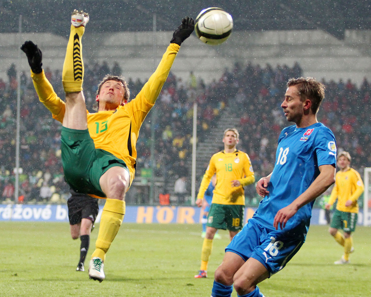 FUTBAL: Slovensko - Litva