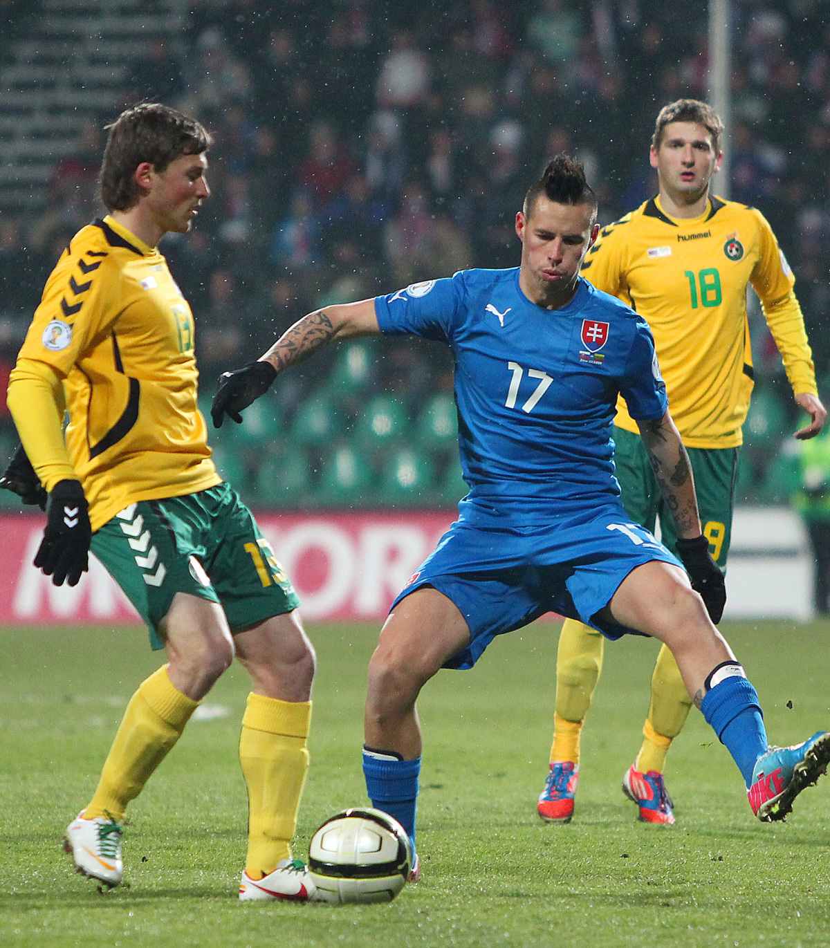 FUTBAL: Slovensko - Litva