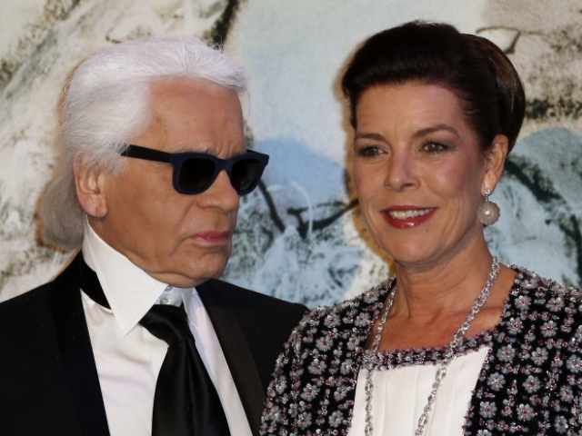 Karl Lagerfeld a monacka princezná Caroline