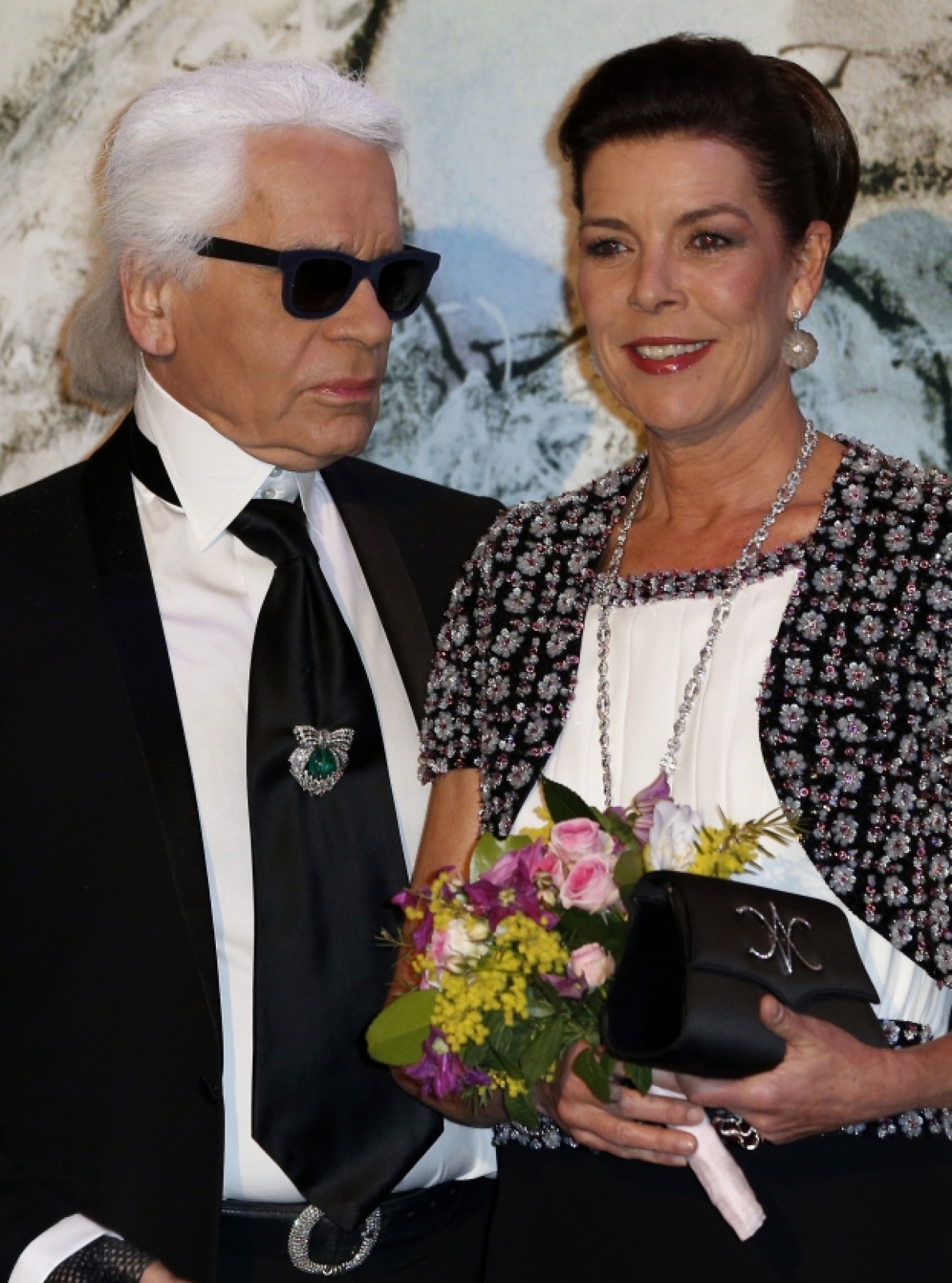 Karl Lagerfeld a monacka princezná Caroline