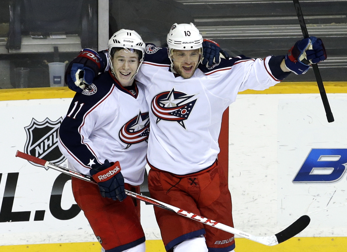 Gáborík, Calvert, Columbus, NHL