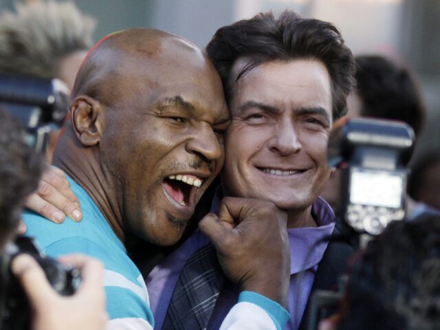 Charlie Sheen a Mike Tyson