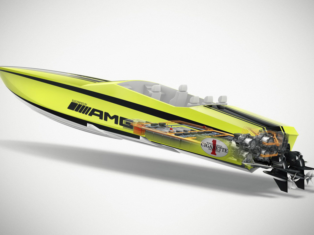 Concept Cigarette AMG Electric Drive