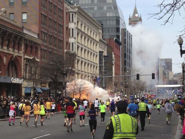 Boston, maratón, výbuch