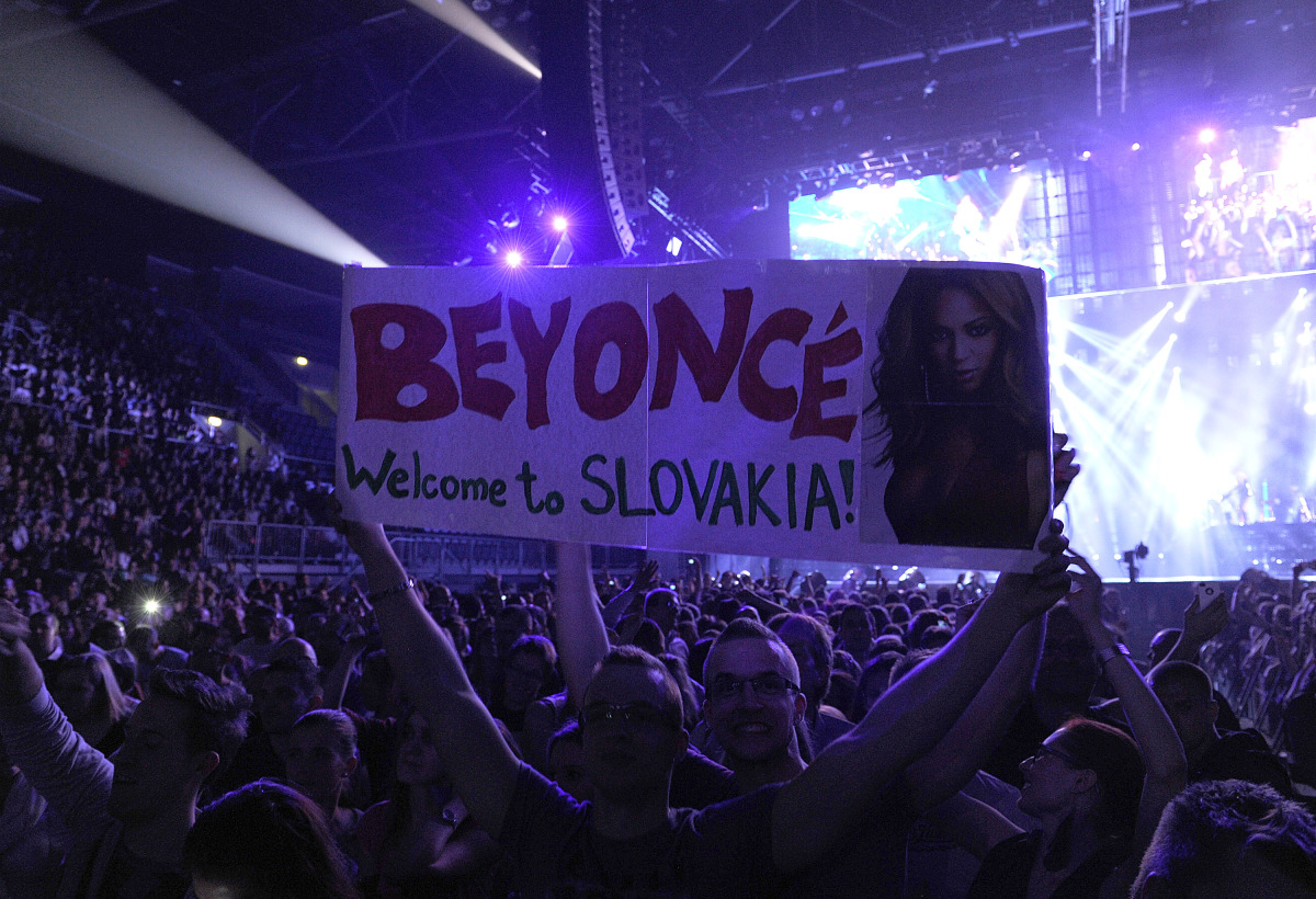 Beyoncé The Mrs. Carter Show World Tour 2013 - Bratislava