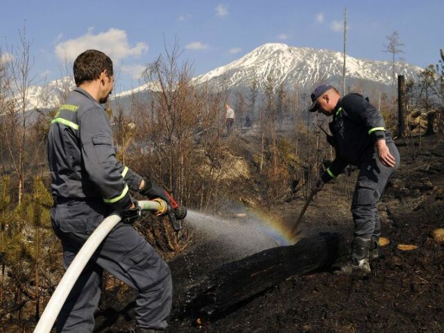 SR Smokovec požiar hasiči porast ohniská POX