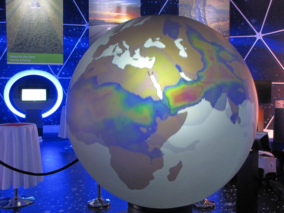 eurovea, vesmír, výstava, satelit, technológie