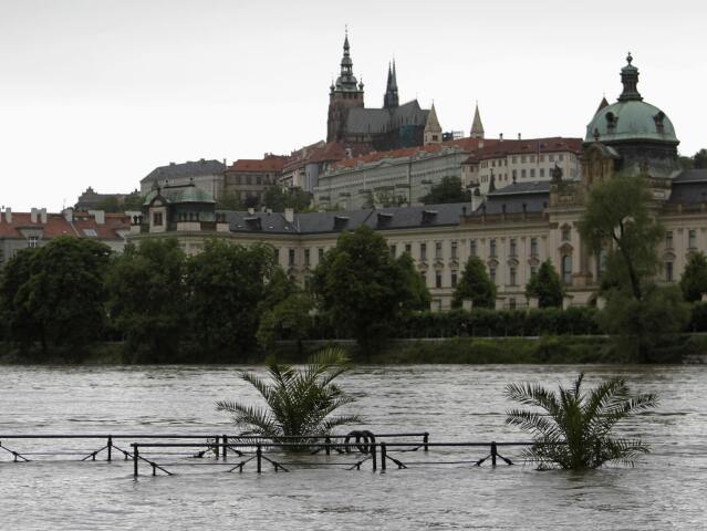 Praha, povodne, Vltava