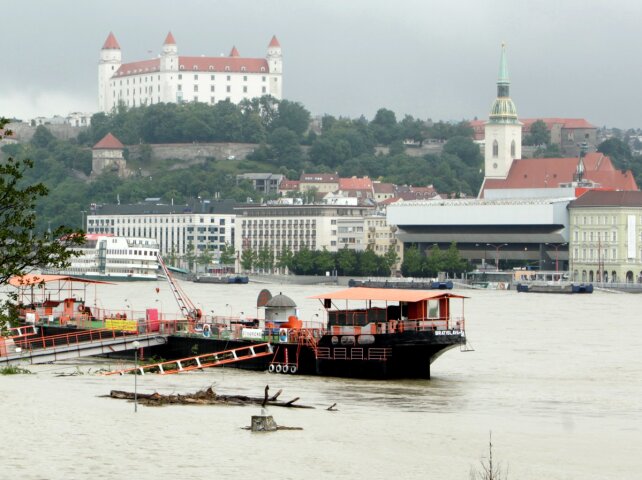 Dunaj, Bratislava, záplavy, povodne