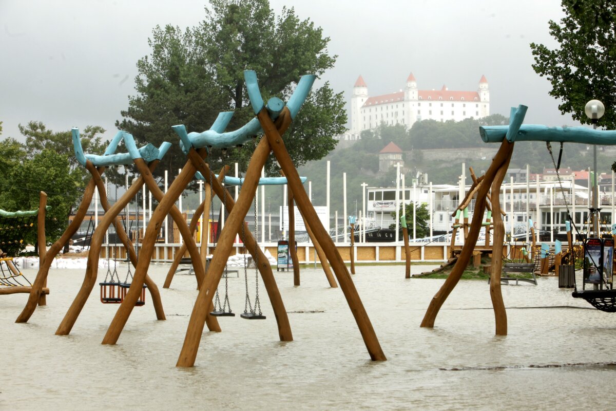 Dunaj, Bratislava, záplavy, povodne