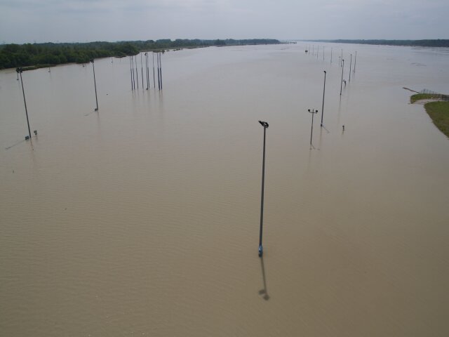Gabčíkovo, povodne, záplavy