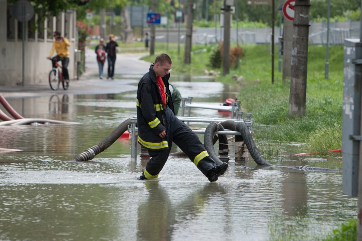 Devín, Dunaj, povodne, záplavy