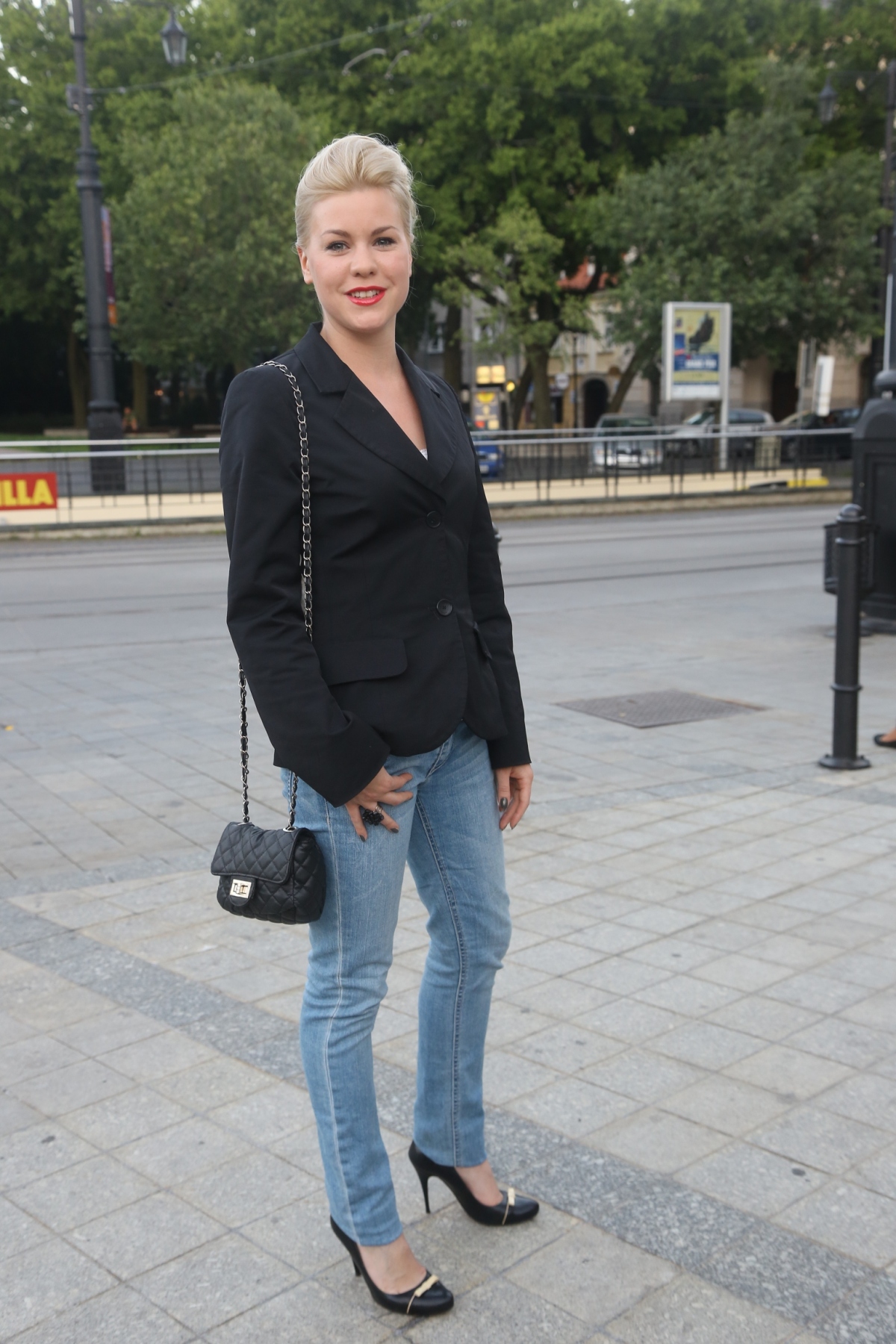 Herečka Alena Pajtinková. 