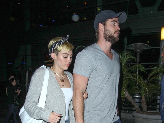Miley Cyrus a Liam Hemsworth 