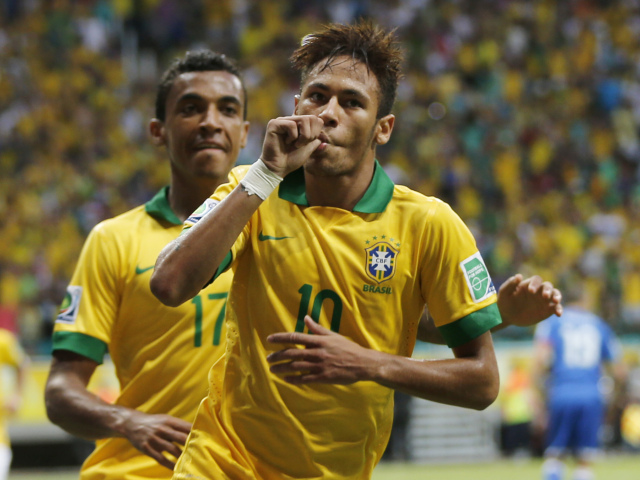 Neymar, Brazília, Taliansko