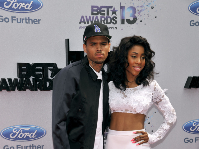 Chris Brown so speváčkou Sevyn Streeterovou.