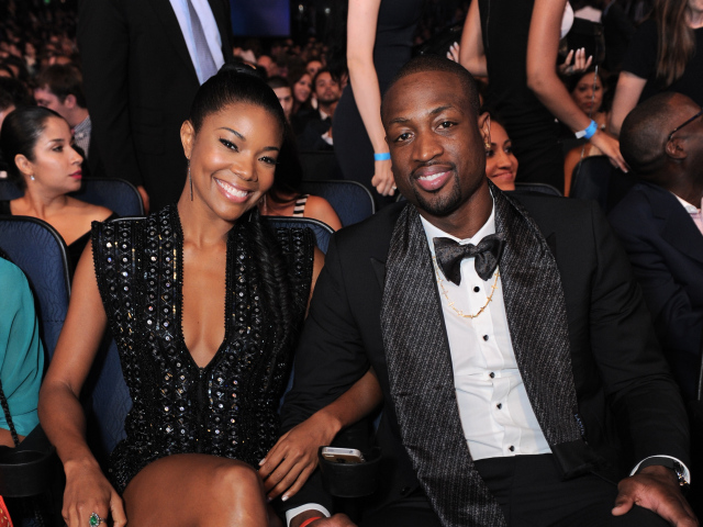 Herečka Gabrielle Union a športovec Dwyane Wade.