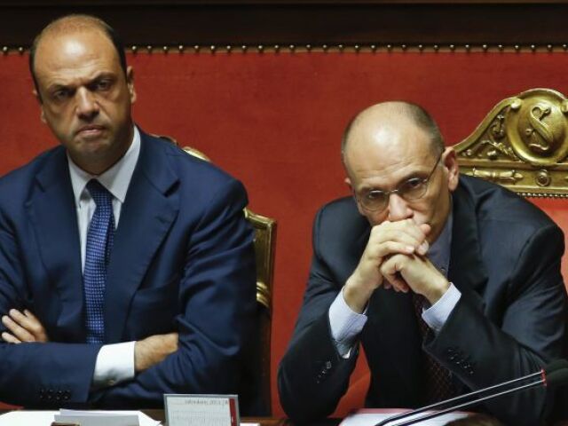 Angelinio Alfano, Enrico Letta