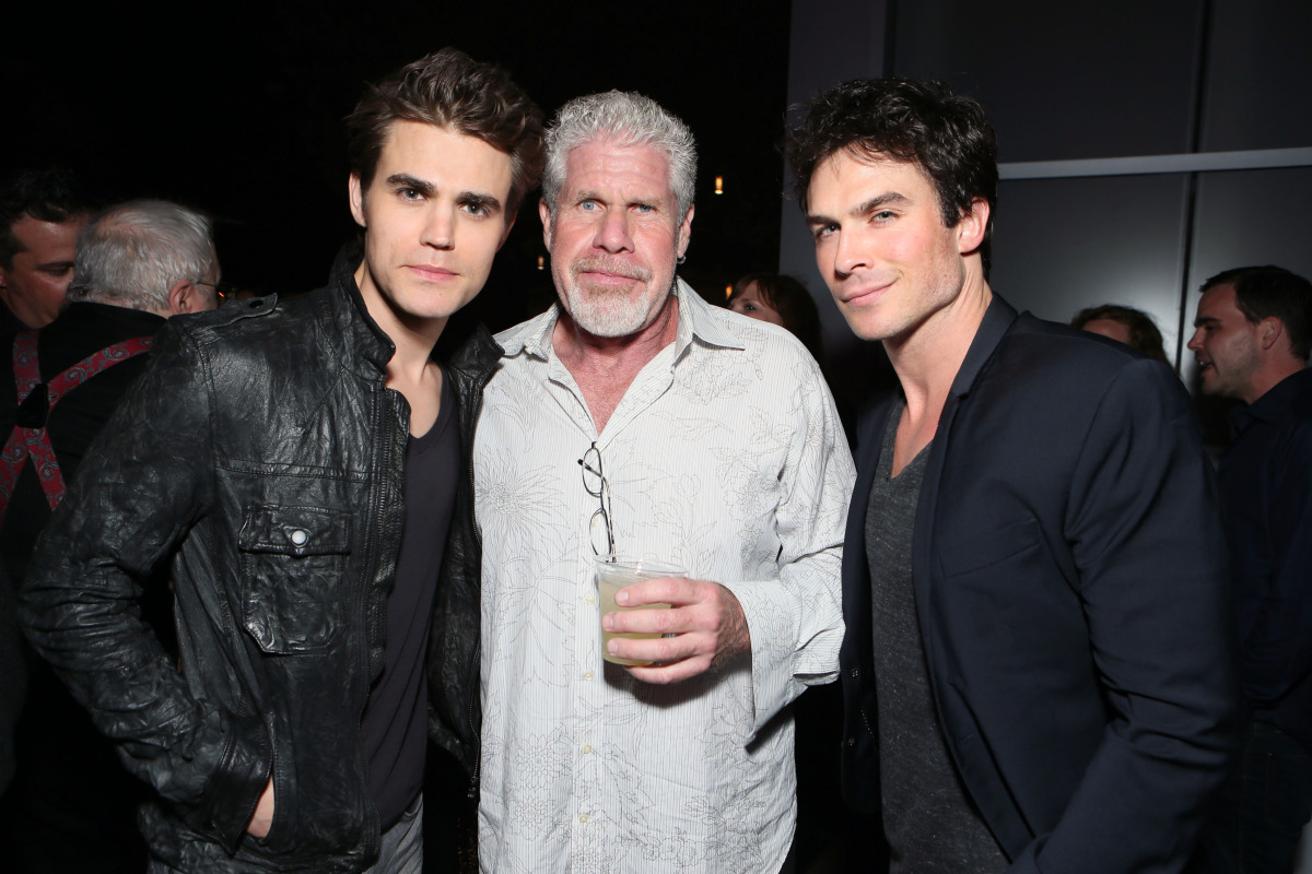 Paul Wesley, Ron Perlman a Ian Somerhalder