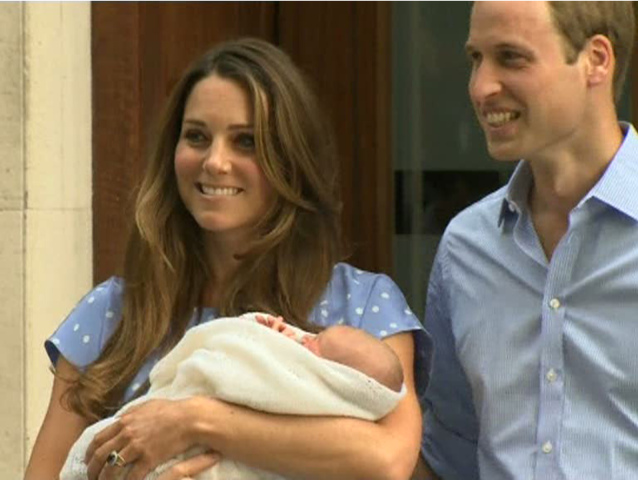 Kate, William, kráľovské dieťa