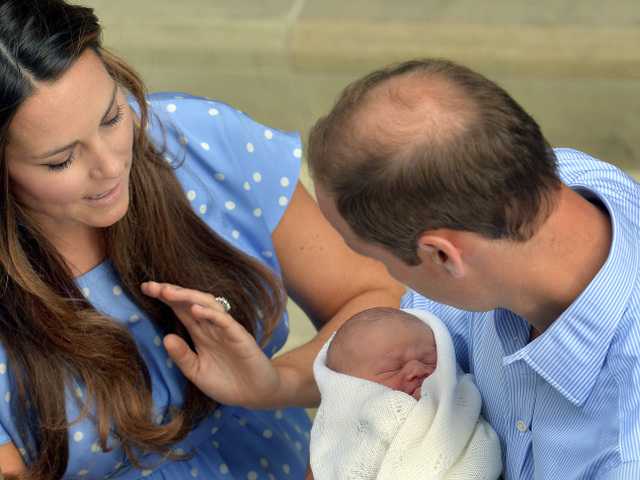 princ William a vojvodkyňa Catherine - kráľovské dieťa