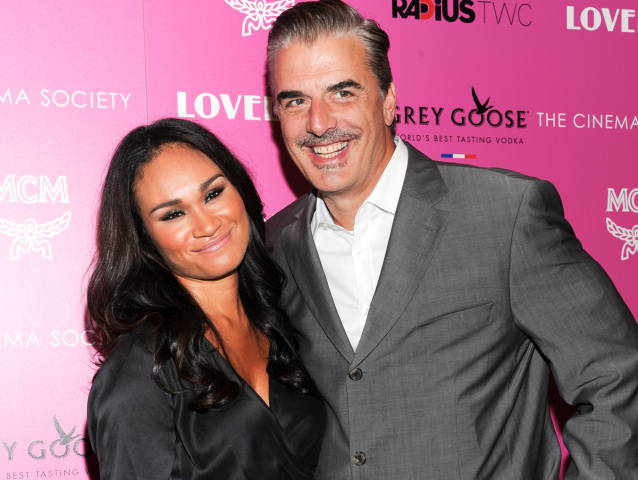 Chris Noth a jeho manželka Tara Wilson