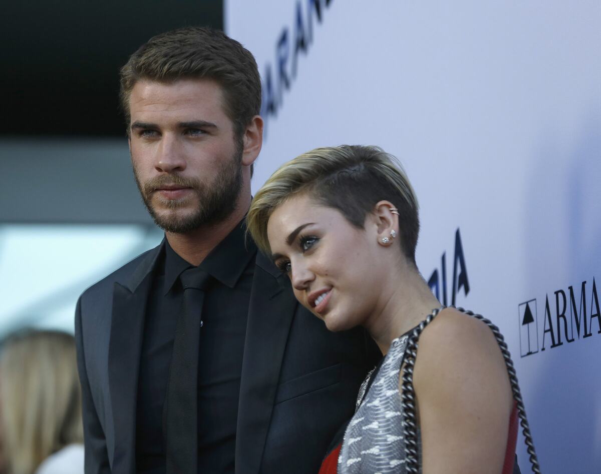 Miley Cyrus a Liam Hemsworth