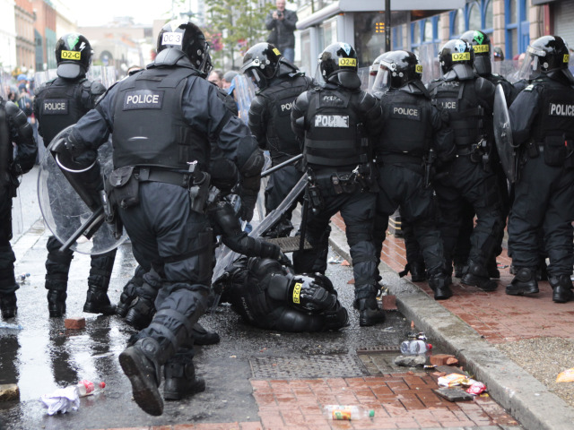 Severné Írsko, policajti, Belfast