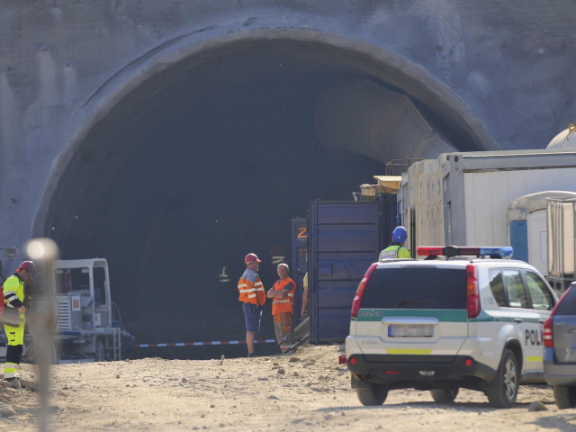 tunel Šibeník, výbuch