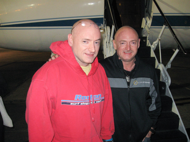 NASA, astronauti, Scott, Mark Kelly, dvojčatá