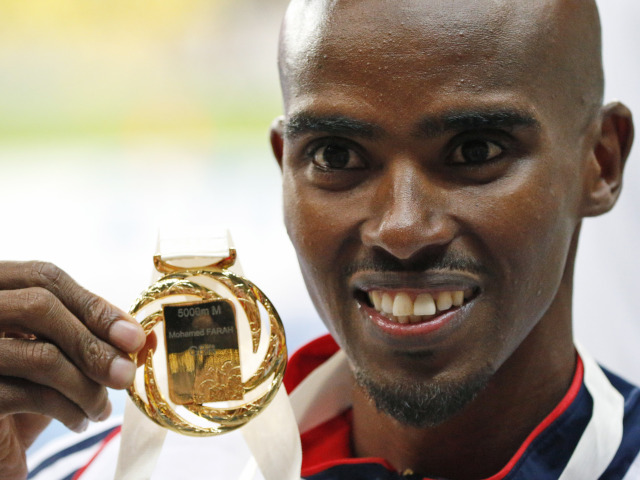 Mo Farah, medaila, Moskva