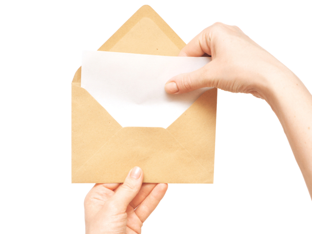 obálka, dopis, kuriér, pošta, správa, e-mail