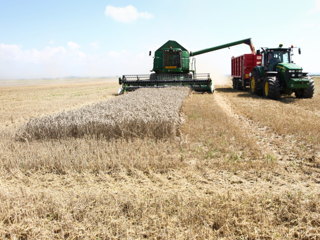 poľnohospodárstvo, žatva, farma, farmár, kombajn, vidiek
