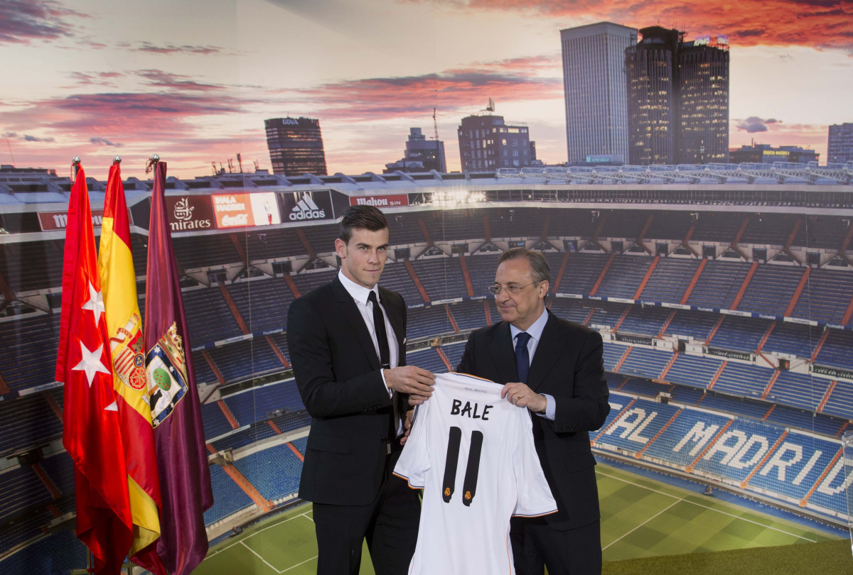 Gareth Bale, Florentino Peréz
