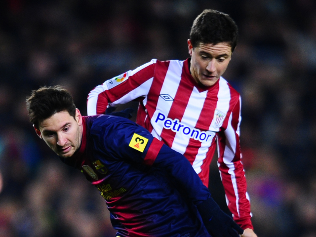 Ander Herrera, Lionel Messi