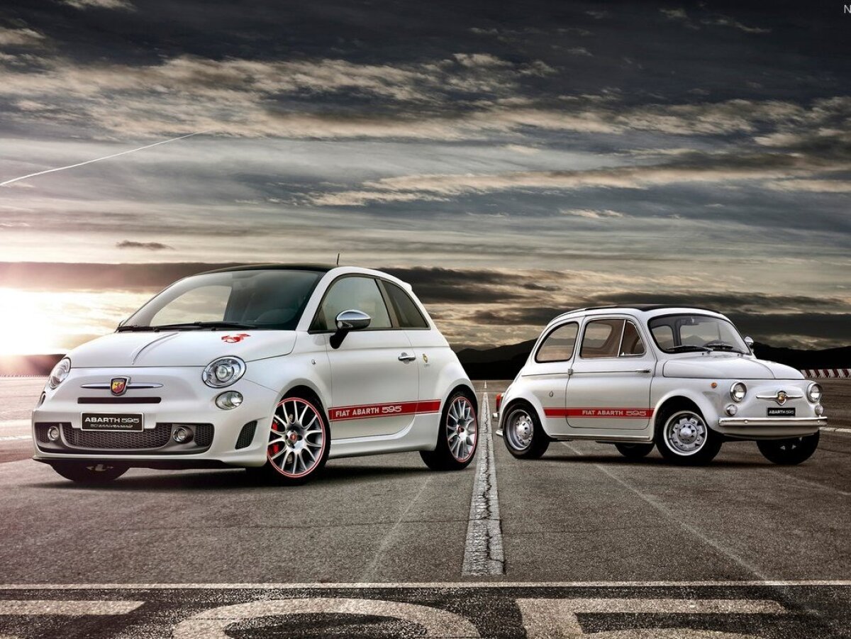 Fiat-595 Abarth 50th Anniversary 2014