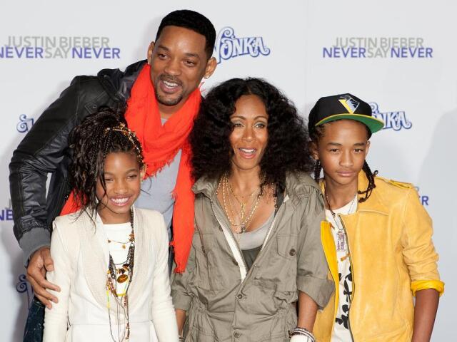 Will Smith s rodinou.