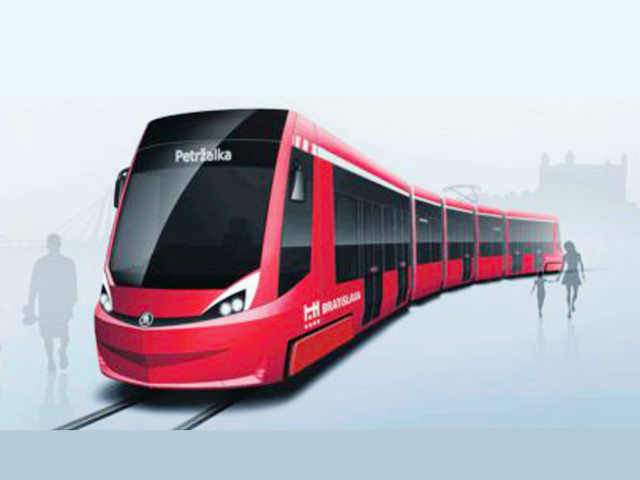 Bratislava, električka, DPB