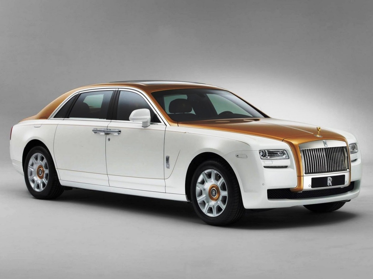 Rolls-Royce Ghost Golden Sunbird