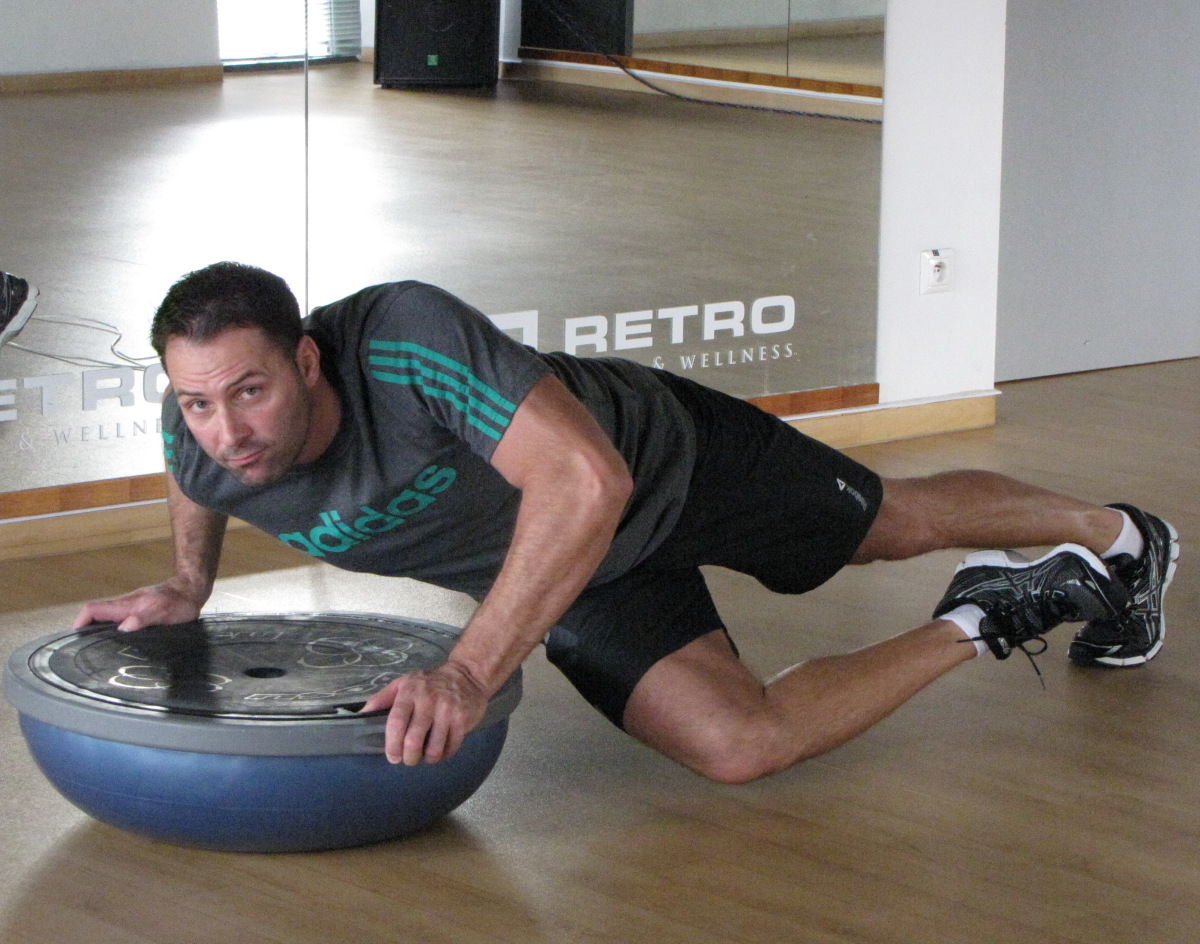 bosu, kruhový tréning, Pavel Slonka