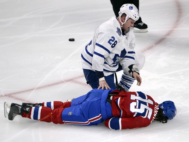 Colton Orr, George Parros