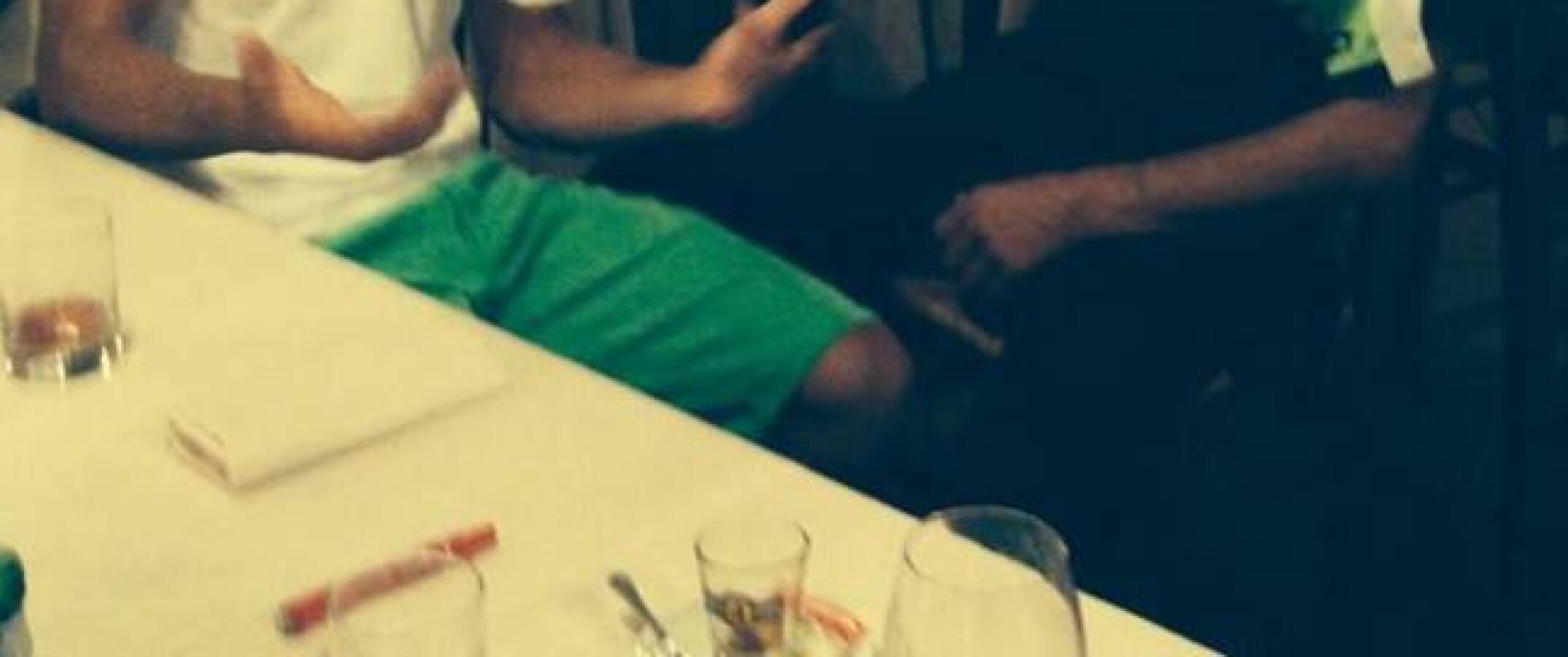 Peter Sagan s Antoniom Banderasom