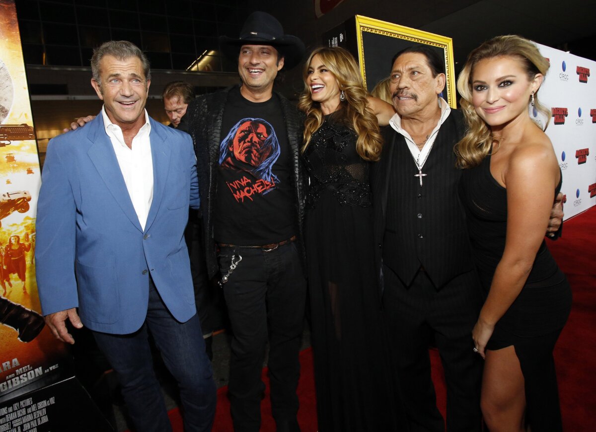 Mel Gibson, Sofia Vergara, Danny Trejo a Alexa Vega