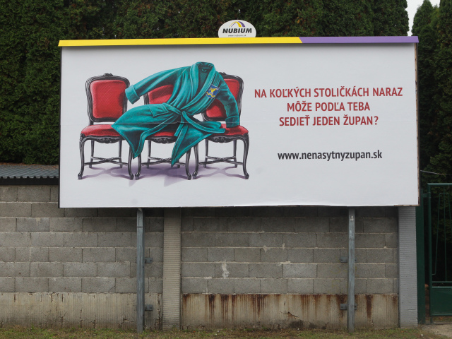 kampan na zupne volby, billboard, bibord,